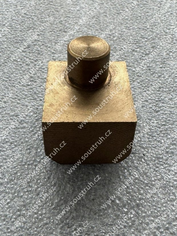 Polotovar matice nožového suportku (bronz)