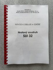 Návod k obsluze a údržbě SUI 32