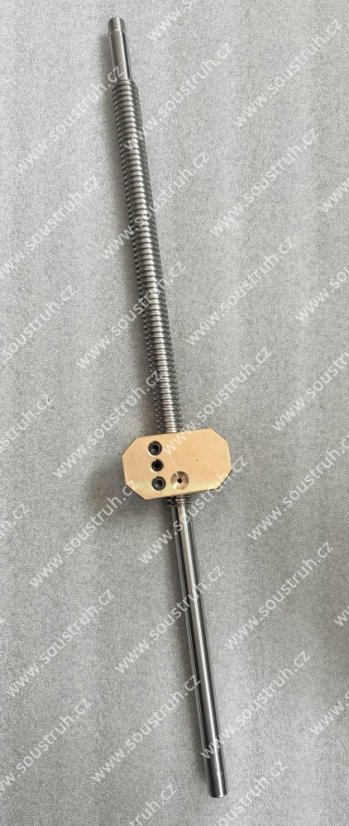 Příčný šroub + matice SU 50A (bronz)