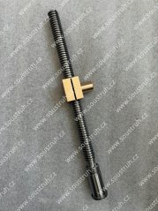 Šroub nožového suportku + matice (bronz)