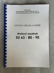 Návod k obsluze a údržbě SU 63-80-90