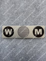 Štítek W-M