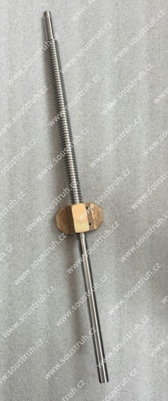 Příčný šroub + matice SU 50A (bronz)